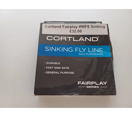 Cortland Fairplay Sinking Fly Line WF#6