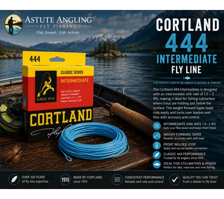 Cortland 444 Ice Blue Intermediate