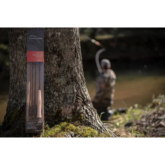 Cortland Fly Fishing kit 8ft 6" #5/6