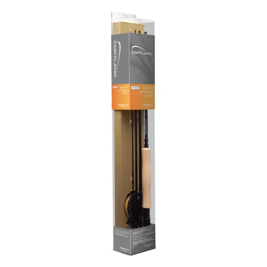 Cortland Fly Fishing Kit 9ft #9/10