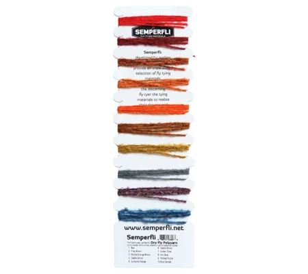 Semperfli Dry Fly Polyyarn Multicard