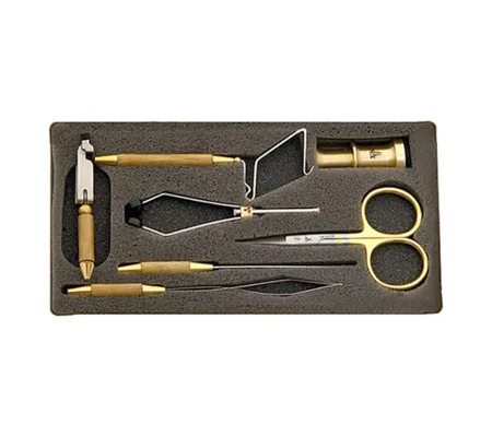 Dr Slick Bamboo and Brass Fly Tying Set