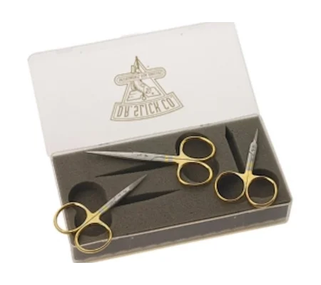 Dr Slick Gold Fly Tying Scissors Set