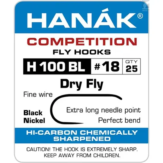 Hanak H100 Dry Fly Hooks