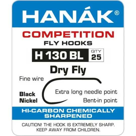 Hanak H130 Dry Fly Hooks