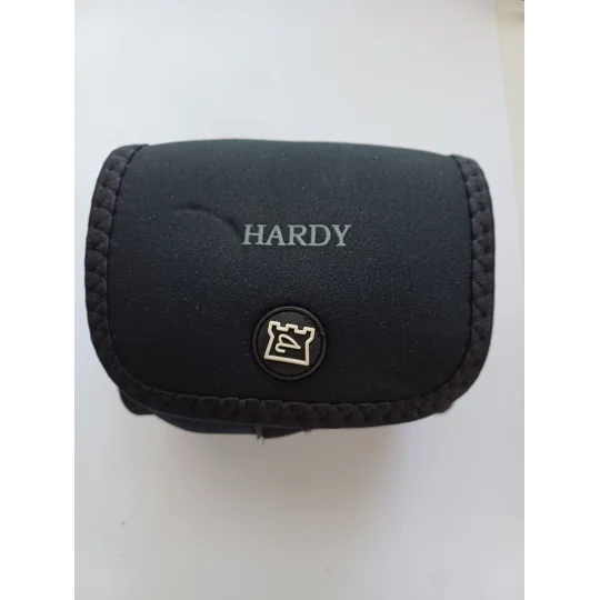 Hardy 5000 CLS pre-owned fly fishing reel with spare spool and Hardy neoprene case