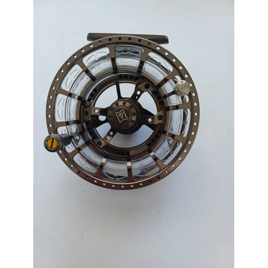 Hardy Ultralite ASR 7000 fly reel with two spare cassette spools, original box and Hardy neoprene case