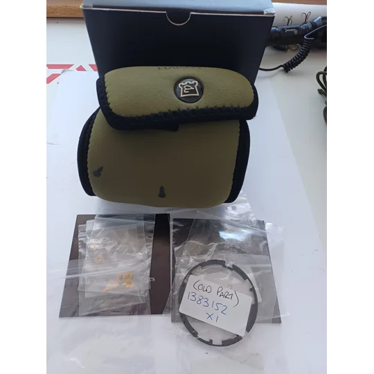 Hardy Ultralite ASR 7000 fly reel with two spare cassette spools, original box and Hardy neoprene case