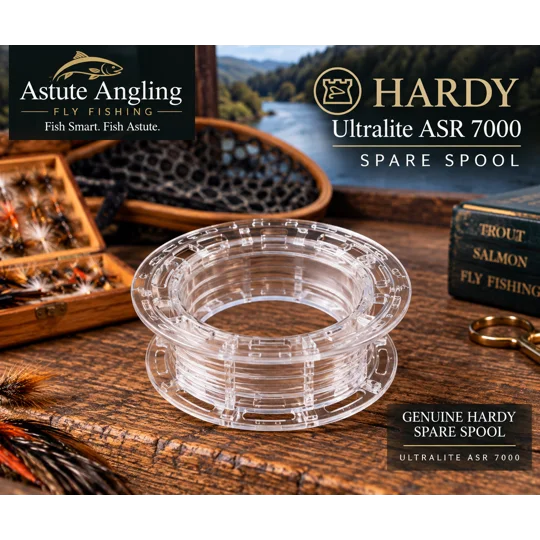 Hardy Ultralite ASR 7000 clear spare cassette fly reel spool