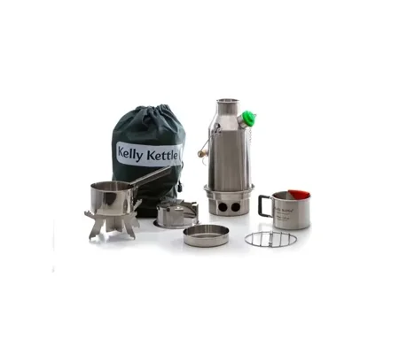 Kelly Kettle Trekker Kit Stainless Steel