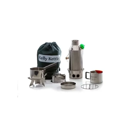 Kelly Kettle Trekker Kit Stainless Steel