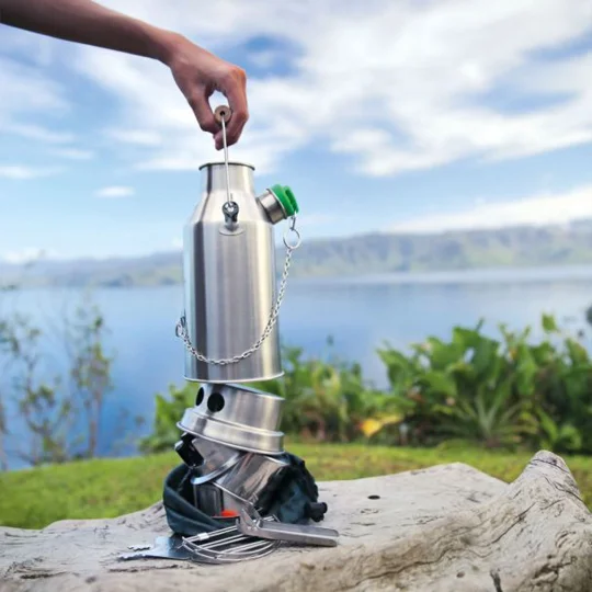 Kelly Kettle Trekker Kit Stainless Steel