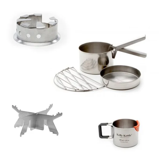 Kelly Kettle Trekker Kit Stainless Steel