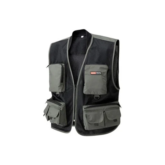 Leeda Profil Fly Fishing Vest lightweight breathable fly fishing waistcoat with multiple storage pockets