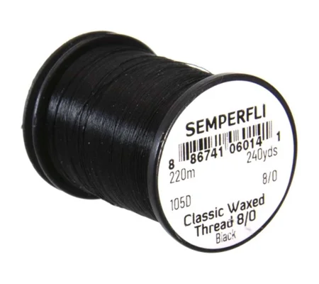 Semperfli Classic Waxed Thread 8/0 110m