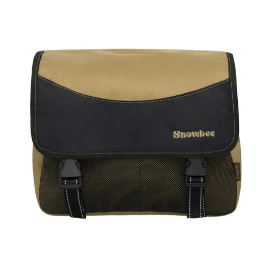 Snowbee Medium Classic Tackle Bag with spacious storage compartment and secure buckle fastening for fly fishing, coarse fishing and general angling.