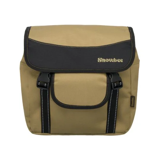 Snowbee Small Classic Tackle Bag with front storage pocket, water-resistant construction and secure buckle fastening for fly fishing and general angling.