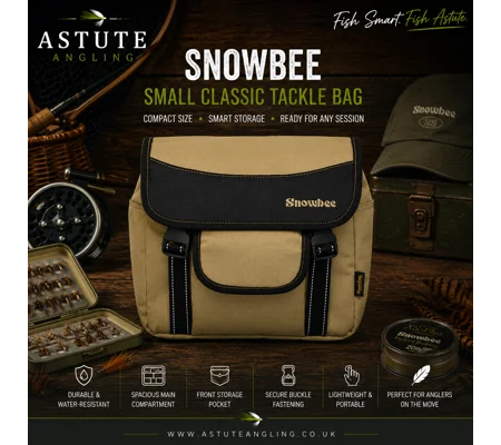 Snowbee Small Classic Tackle Bag | Compact Fishing Tackle Bag