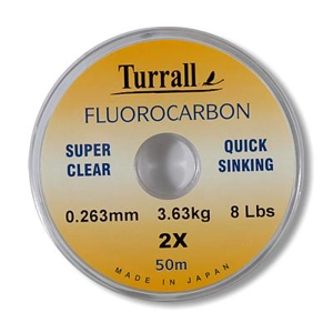 Turrall Fluorocarbon 50m Spools