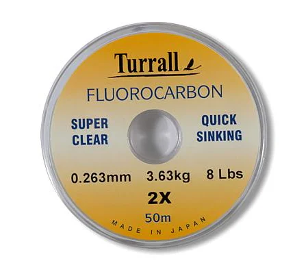 Turrall Fluorocarbon 50m Spools