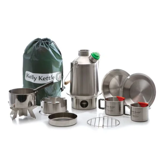 Kelly Kettle Ultimate “Scout” Kit (Stainless steel)