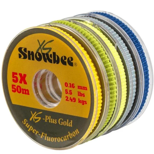 Snowbee XS Gold Fluorocarbon 50m spool