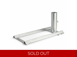 Carplate-HD Drive On Bracket For Mobile Pole Mounting