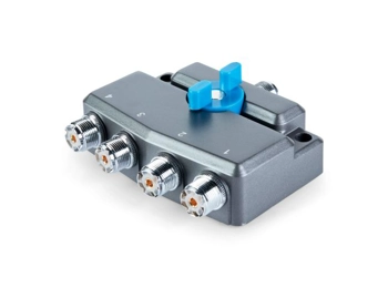 Sharman AV-SW4M – SO239 4-Way Coax Switch Sharman AV-SW4M – SO239 4-Way Coax Switch