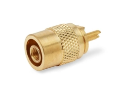 PL259 Standard Gold Plated Plug (6mm) (For RG58)