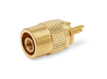 PL259 Standard Gold Plated Plug (6mm) (For RG58) PL259 Standard Gold Plated Plug (6mm) (For RG58)
