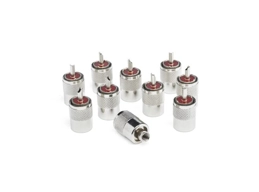 PL259 Standard Plug 7mm For Mini-8  10 Pack