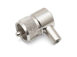 PL259 Right Angle Premium Plug (6mm) (For RG58)
