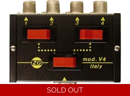 ZETAGI 4 way antenna switch SO239 for PL259