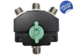 OPEK CX-301U - 3 Way SO239 Coax Switch