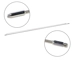 TANK WHIP CB ANTENNA 1/4 Wave 9 Foot Stainless Steel 2 Part Omni Directional