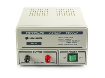 MOONRAKER SM-32 (30-32 AMP) Switch Mode Power Supply - NEW Two Year Warranty