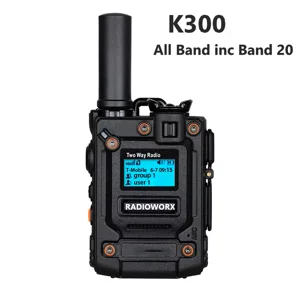 Radioworx K300 4G LTE PoC Radio front