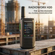 Radioworx H20 4G LTE PoC Radio for front