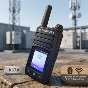 Radioworx K67A 4G LTE WIFI PoC walkie talkie