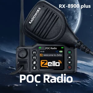 Radioworx RX-8900 plus mobile Zello radio