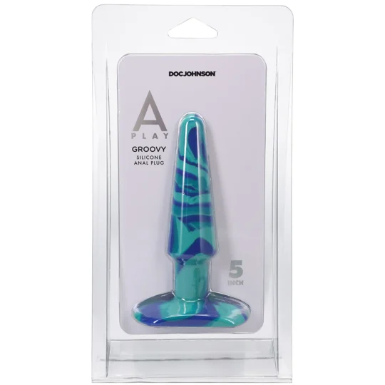 A-Play - Groovy - Silicone Anal Plug - 5 inch