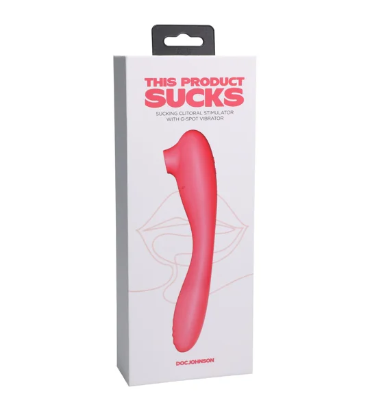 This Product Sucks - Bendable Wand - Rechargeable Pink
