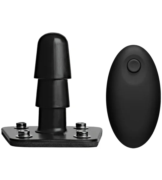 Vac-U-Lock VIBRATING Dual Density ULTRASKYN Set - Chocolate