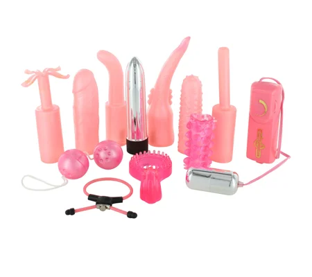 Dirty Dozen Sex Toy Kit Pink