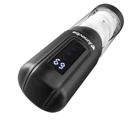 Amovibe Porsha Automatic Masturbator with Rubbing, Vibration & Heating Levels