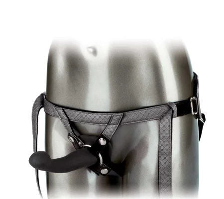 The Royal Vibrating Set Crotchless Strap On Plus Vibrating Probe