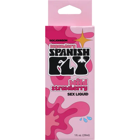 Spanish Fly Sex Liquid Wild Strawberry 1 oz.