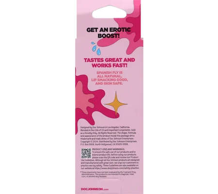 Spanish Fly Sex Liquid Wild Strawberry 1 oz.