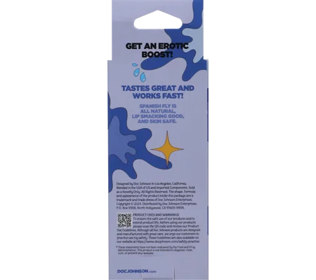 Spanish Fly Sex Liquid Blue Raspberry 1 oz.