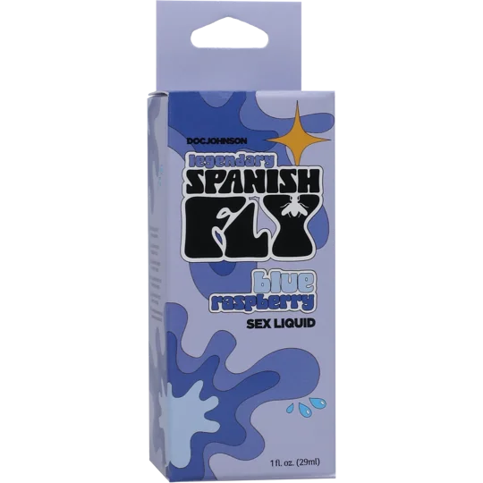 Spanish Fly Sex Liquid Blue Raspberry 1 oz.
